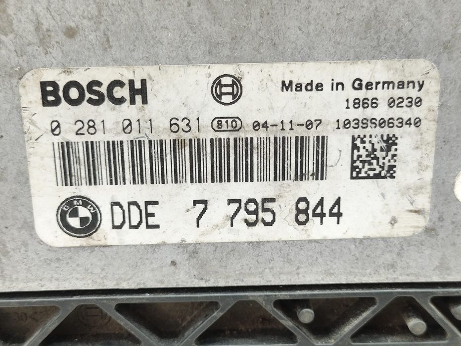 Centralina Motor Original Bosch BMW 2.0D 118D 122cv M47N2 M47D20