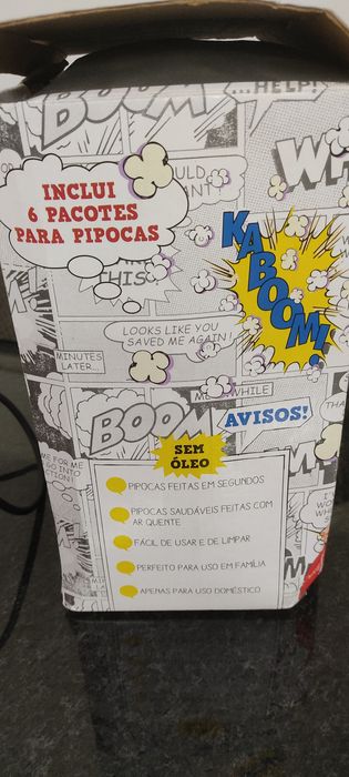 Máquina para fazer pipocas