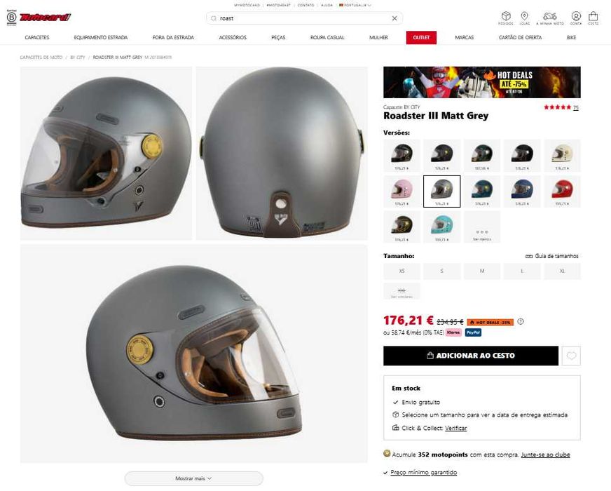 Capacete By City Vintage