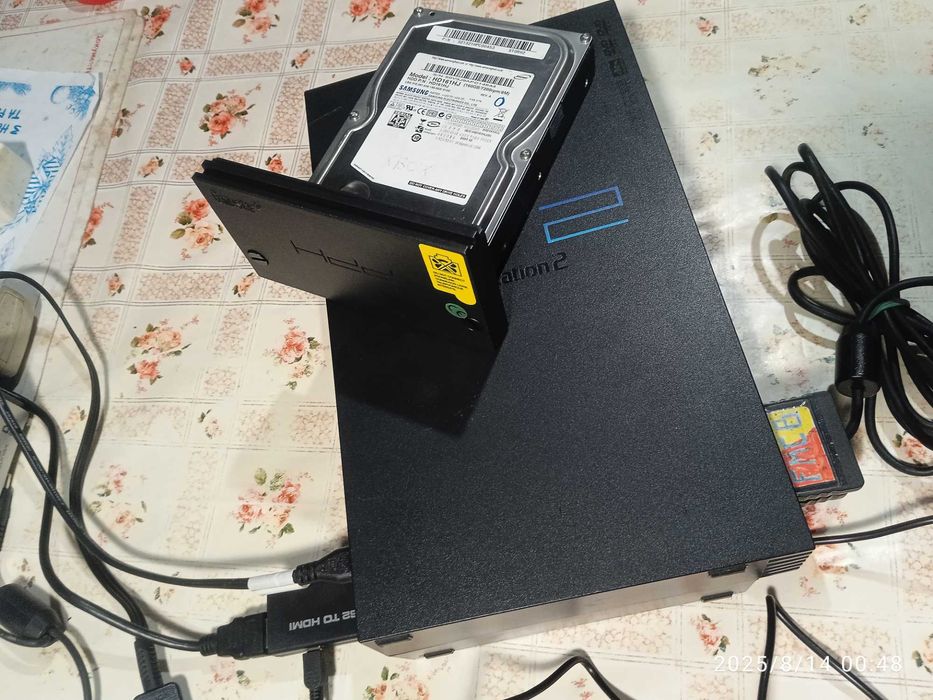 PS2 суперслим и диски