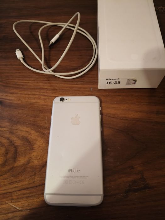 iPhone 6 usado caiu uma vez mas funciona bem 16 gb