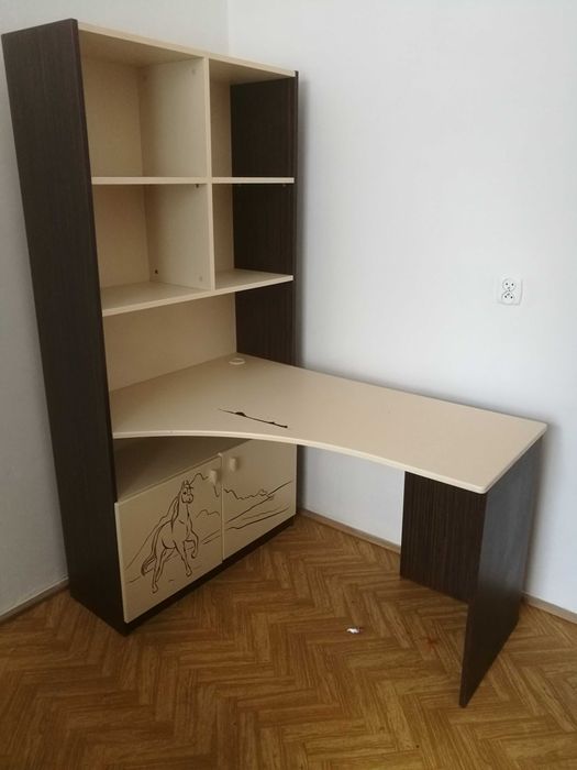 Zestaw mebli do pokoju dziecięcego lub młodzieżowego MEBLIK z motywem