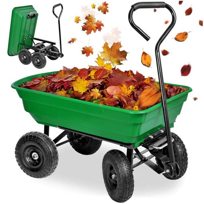 Садовая тележка GARTEN тачка | самосвал грузоподъемность 300кг
