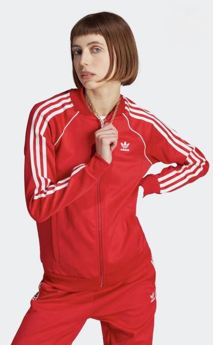 Спортивний костюм  Adidas Originals червоний (кофта + штани)