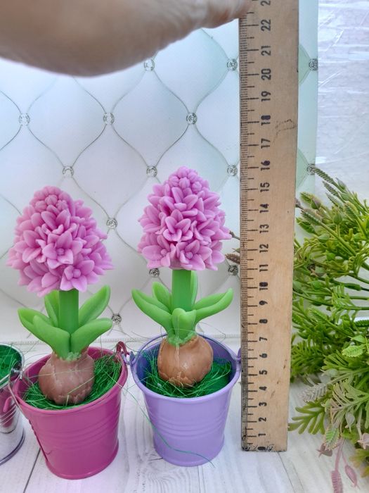 Гіацинт з мила ручної роботи