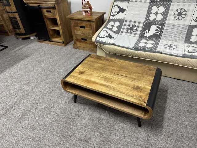 Stolik do salonu, kawowy... Edge Loft style Nowy  Faktura Vat