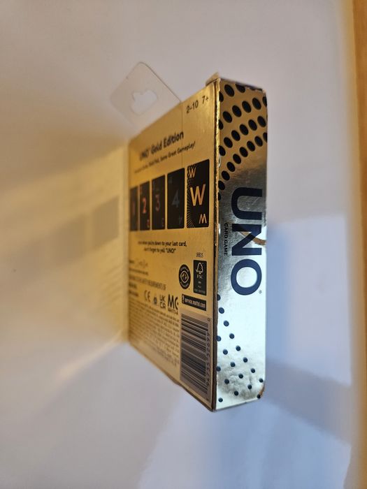 Mattel Uno Gold Edition JHB35