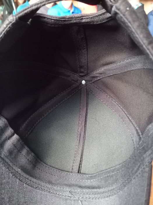 Кепка Бейсболка чоловіча чорна однотоная классическая кепка черная