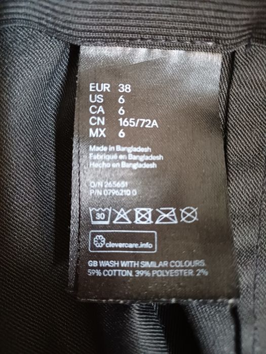 Spodnie damskie H&M rozmiar M