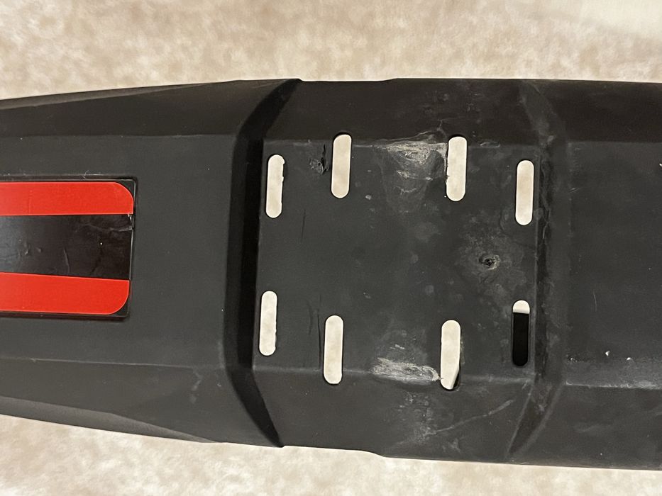 Blotnik rowerowy mtb uniwersalny Czarno-Pomaranczowy