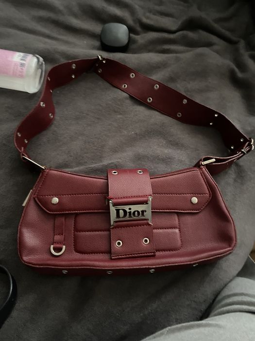 Сумка Dior Columbus leather handbag