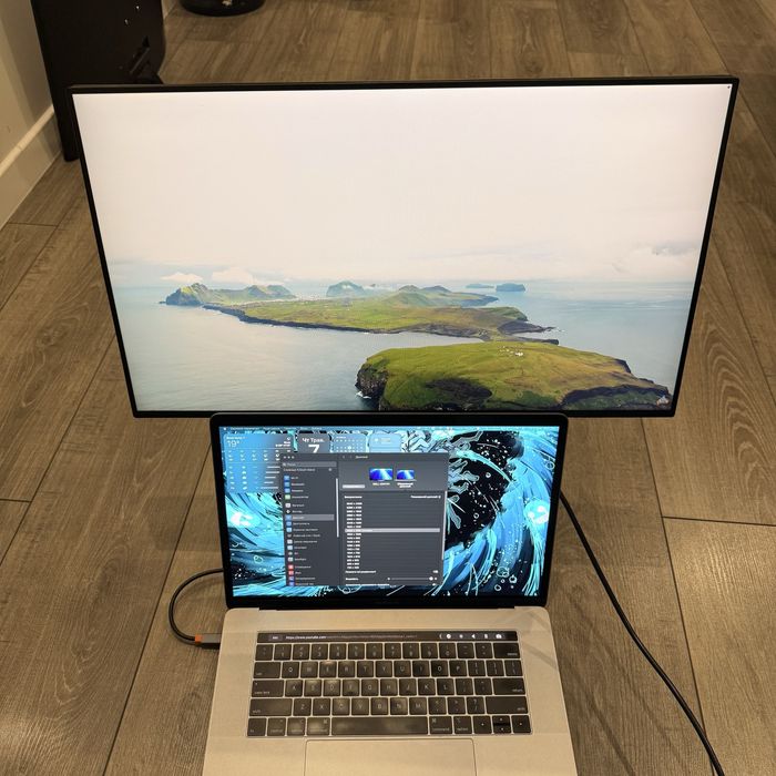 Монітор безрамковий 24ʼʼ Dell UltraSharp U2417H 1080P IPS