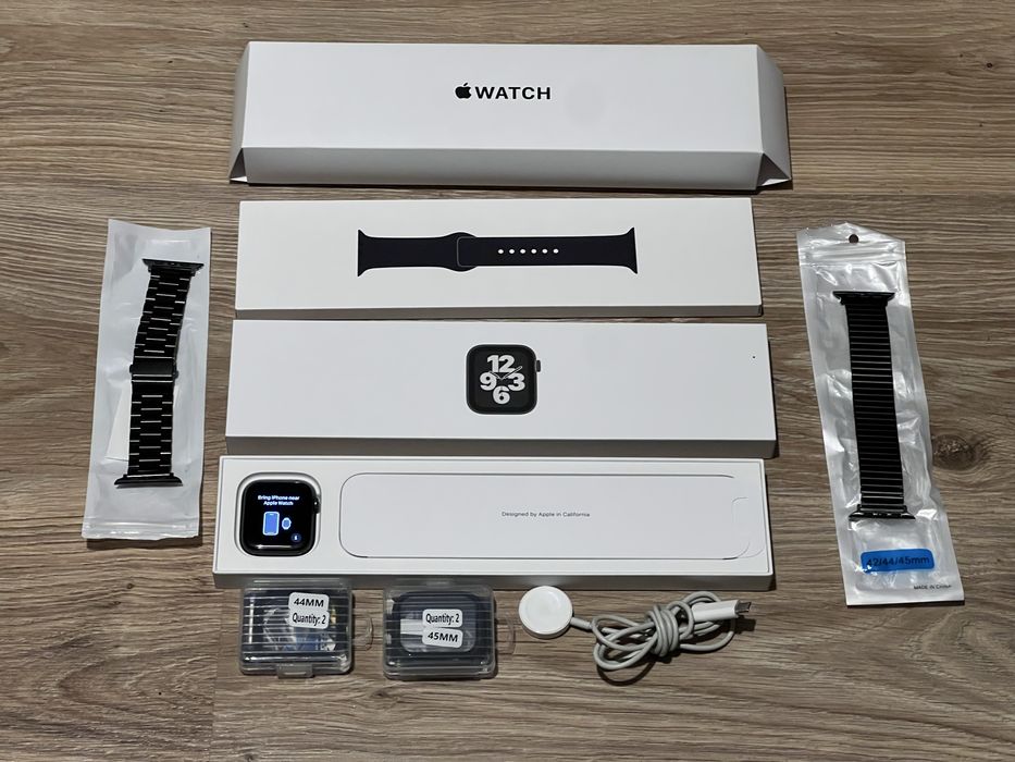 Apple Watch SE 44mm Space Grey | Etui x3 GRATIS