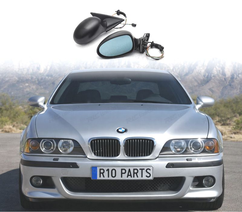ESPELHOS RETROVISORES REBATÍVEIS BMW E39 LOOK M5