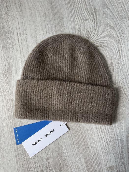 Nowa Wełniana czapka Samsoe Alpaka Merino
