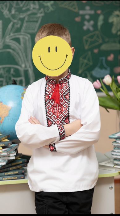Дитяча вишиванка 128 см 8 років