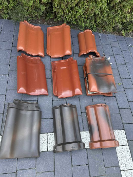 Dachówka Roben fleming Rustykalny miedziany kasztan boczne gąsiory