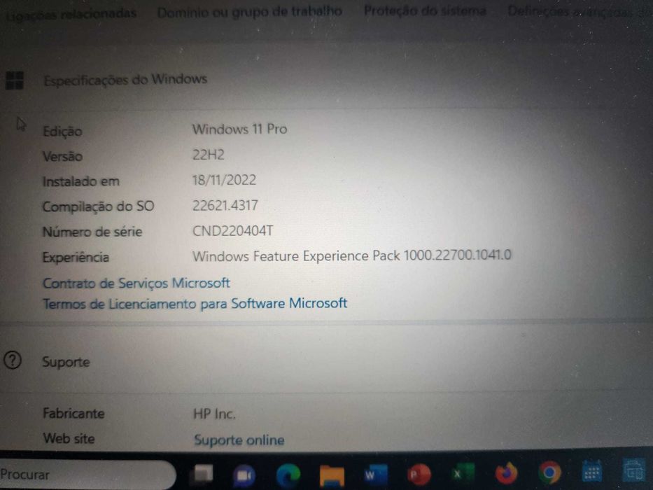 Computador Portátil HP Elitebook G11 I7