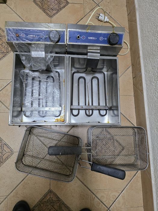 Фритюрниця подвійна