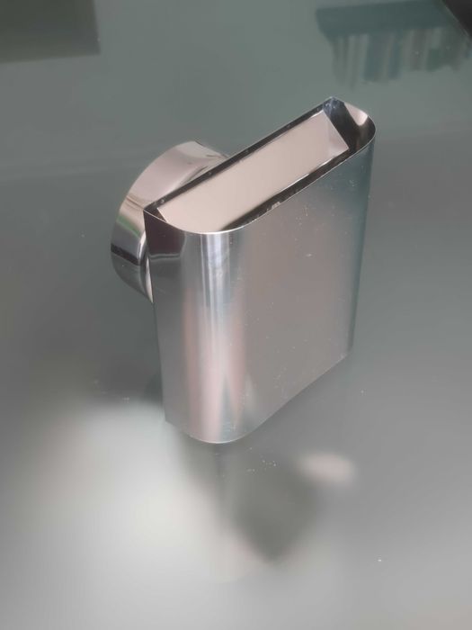 Chapéu de Parede em Aço Inox com Rede - D 125mm