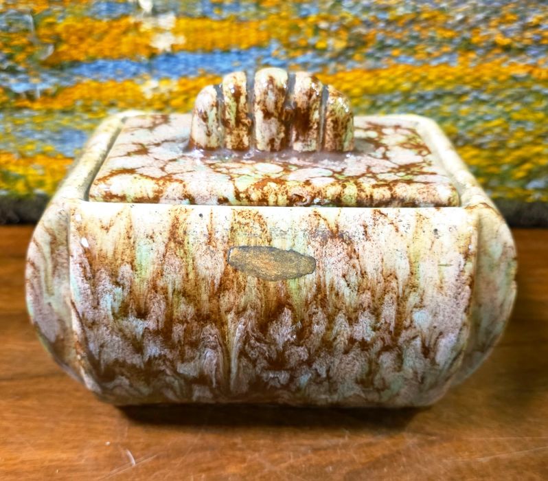 Puzderko ceramiczne - Art Deco, Jasba