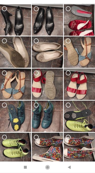 Buty sandałki klapki