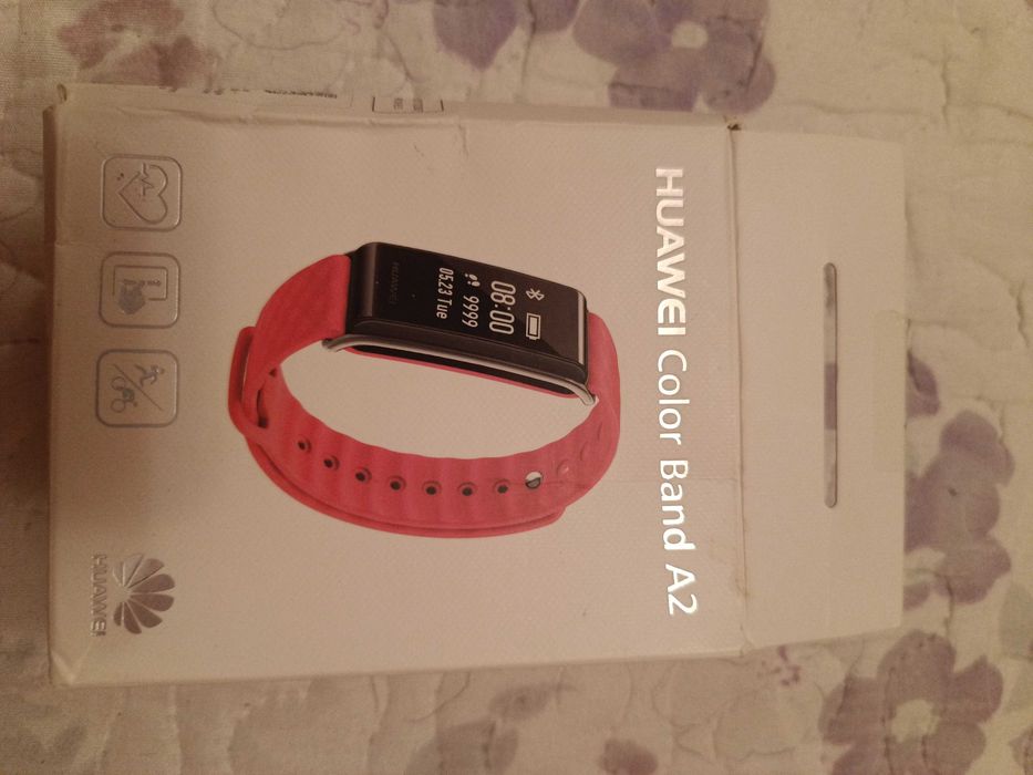 Smartwatch Huawei color band A2 czerwony