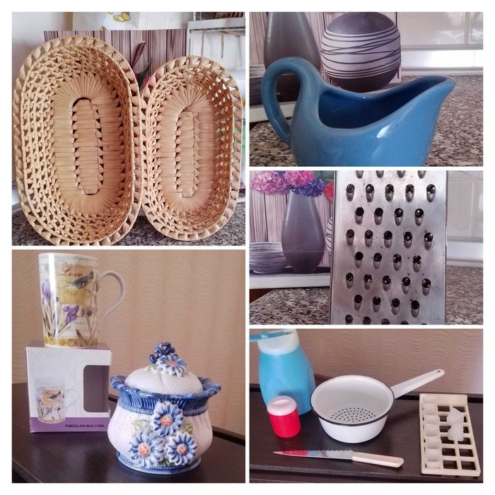 Продаю тарелки, терку, доску большую, разное для кухни_от30 грн.
