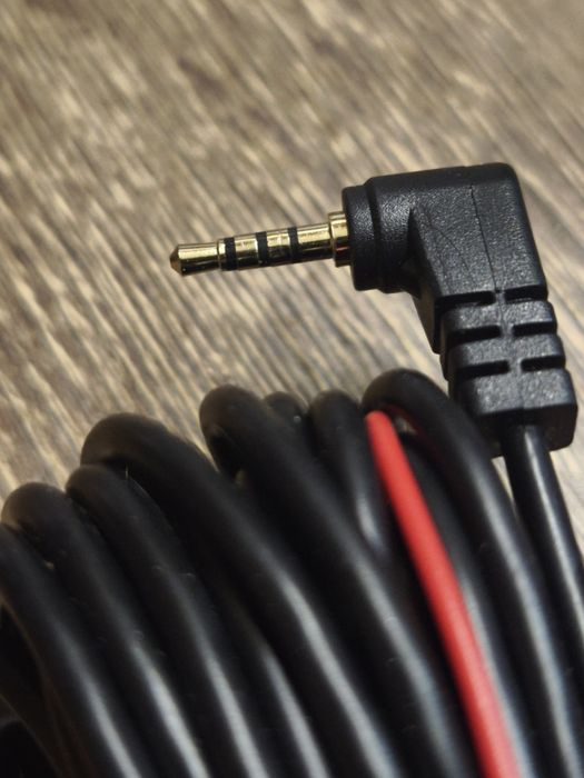 Камера заднього виду для дзеркала реєстратора / CarPlay 2.5 мм Jack, 4pin, 6м