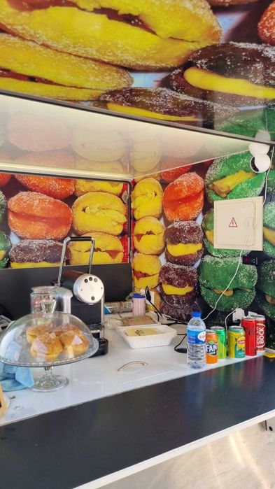 2 Piaggio Ape de eventos + reboque, Bar Móvel e Street Food