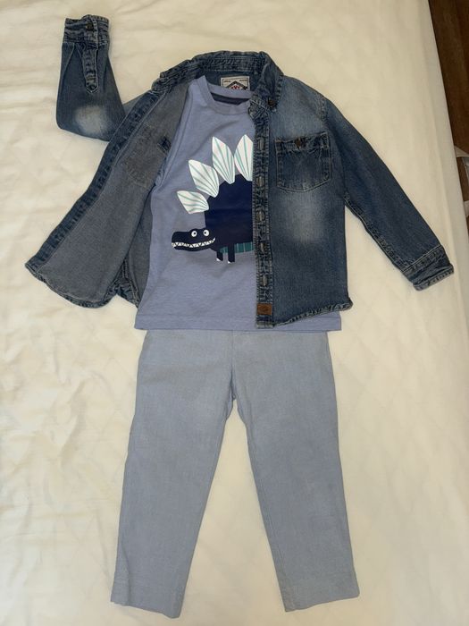 вещи в идеале  2-3г поло LC Waikiki  джинсы рубашка комплект костюм