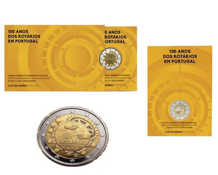 Moeda 2  Euros  Rotary