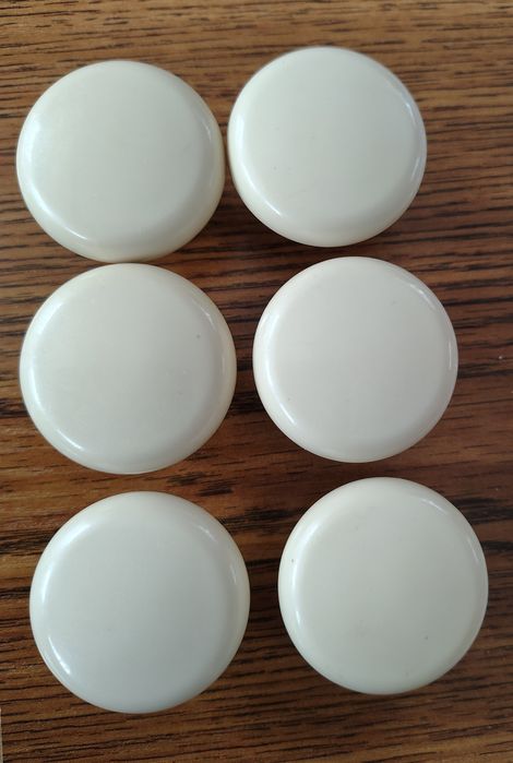 Uchwyt meblowy , gałka ecru Siro 6 szt.