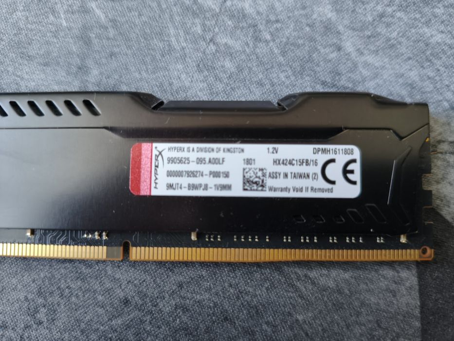 16GB DDR4 Ram kość