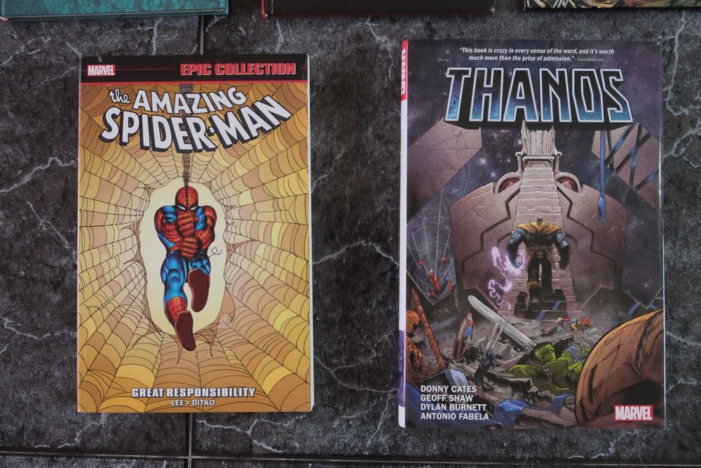 Livros banda desenhada marvel