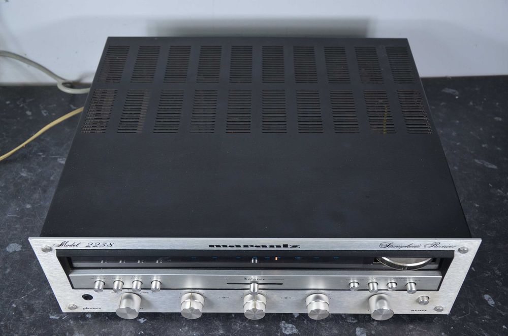 Amplituner Marantz 2238 2.0 srebrny vintage okazja
