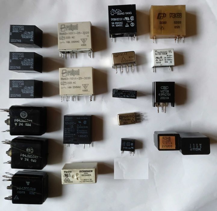 Реле промежуточное G5LE-1-VD, DY3M, RX134024, РСМ-2 и др. на фото