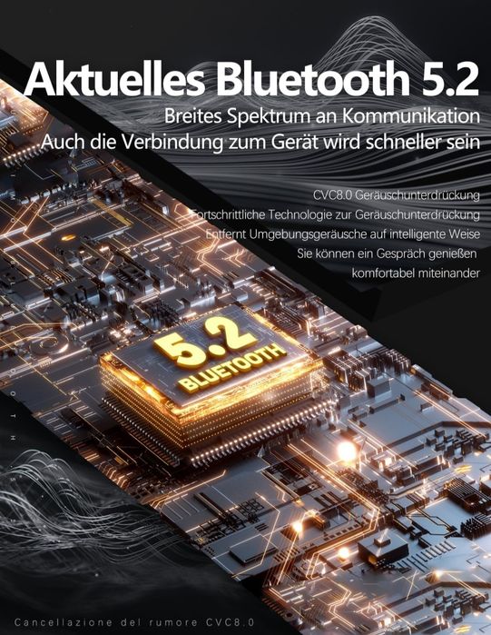 Boytond Zestaw słuchawkowy Bluetooth