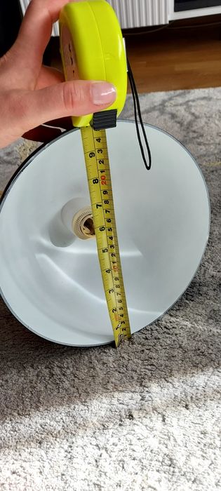 Lampa wicząca żyrandol czarna