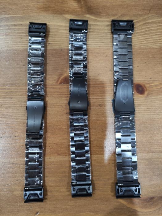 Pulseira metálica para Garmin Fênix 5, 5X, fenix  6, 6X, 7 e 7X fênix