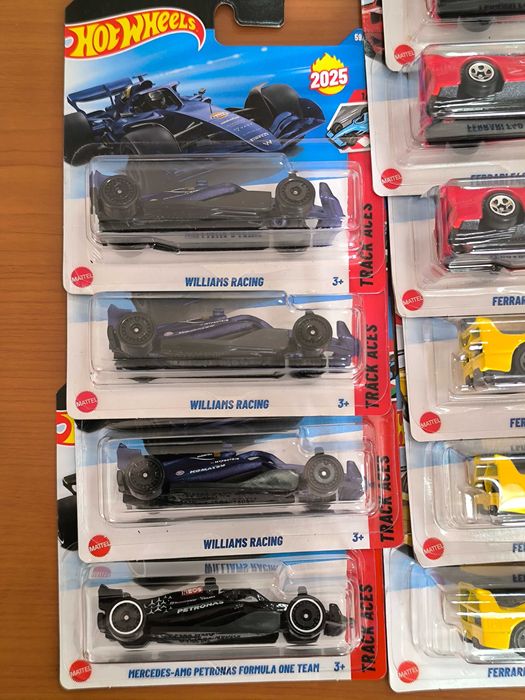 Hot Wheels Ferrari, Porsche, Formula 1