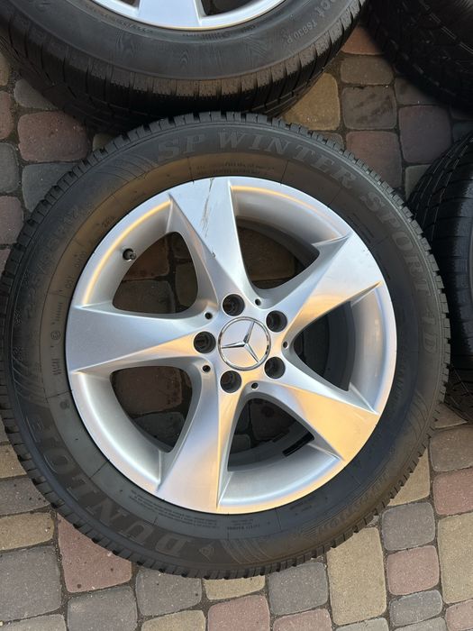 Диски R17 5 112 Mersedes Original з гумою 225/55/17