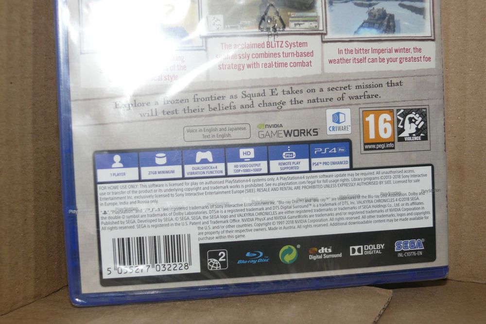 Jogo Valkyria Chronicles 4 - PS4Selado
