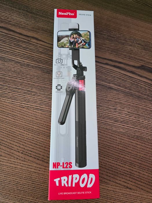 Трипод - Селфі стік - NP-L2S SELFIE STICK TRIPOD