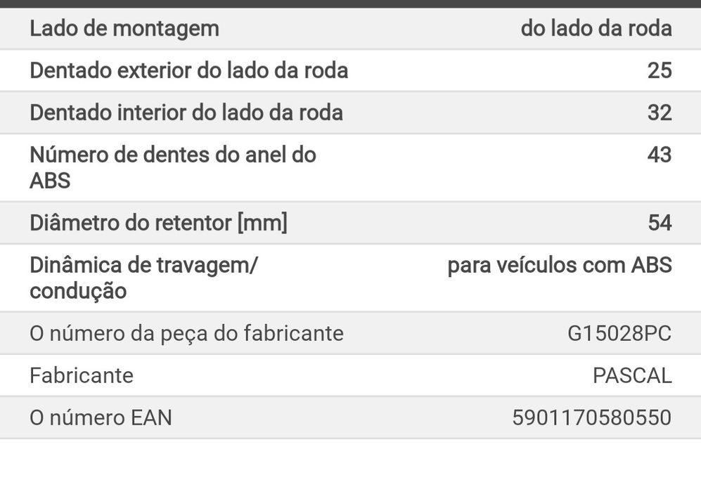 Ponteira  de transmissão pajero