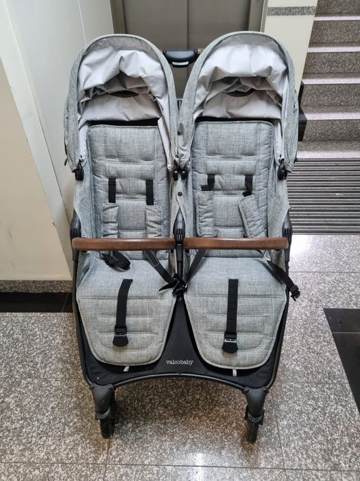 Wózek podwójny Valco Baby Snap DUO (trend grey marle)