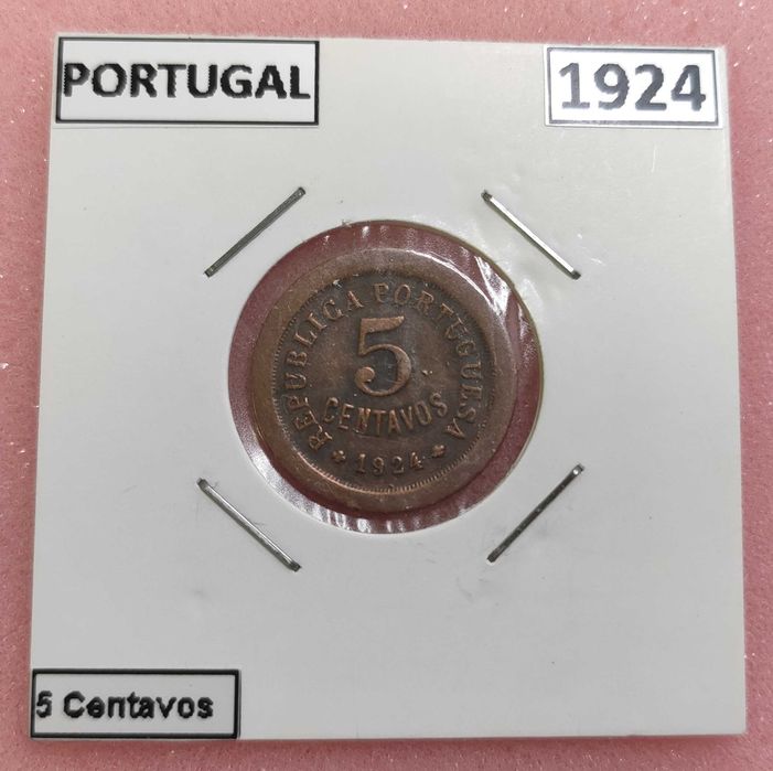 Moeda de 5 Centavos 1924