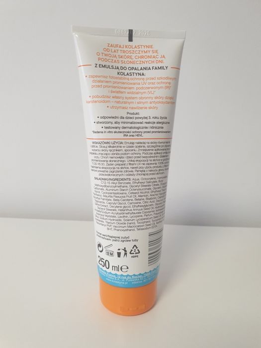Emulsja do opalania 30 spf,,Kolastyna,,