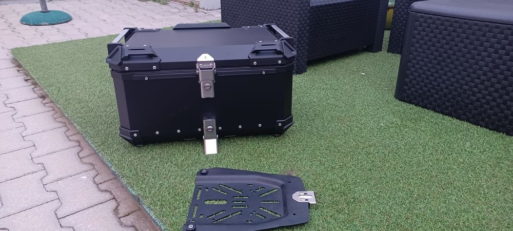 Top case alumínio preto 65l