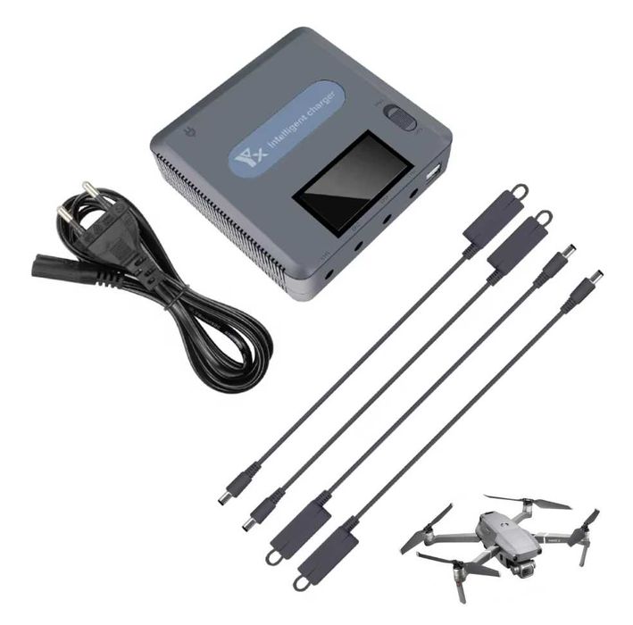Ładowarka HUB dron DJI Mavic 2 / 2 Pro / Zoom 4-aku sieciowa mocna